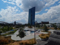 Der Hafenpark - Sport und Entspannung am Fuße der EZB 