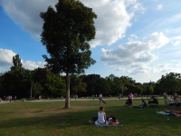 Der Günthersburgpark – Nicht nur im Sommer einer von Frankfurts beliebtesten Parks 