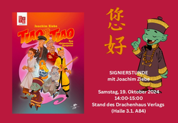 Signierstunde: Joachim Ziebe auf Frankfurt Buchmesse