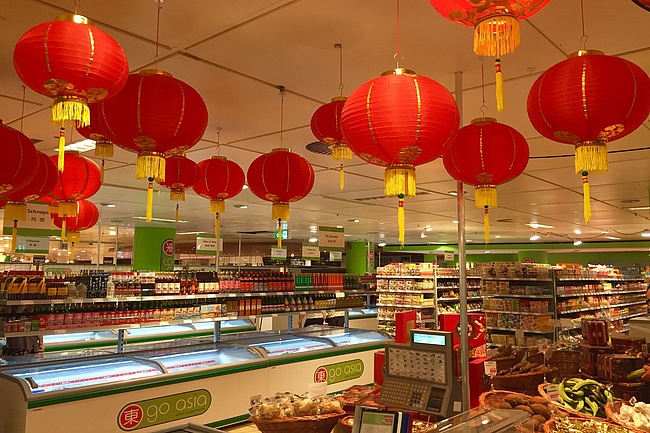 The "go asia" supermarket - A new paradise for Asian food
