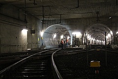 VGF nimmt U-Bahn-Betrieb wieder auf