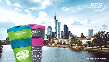 Initiative cup2gether - Frankfurt gets a citywide reusable cup deposit system