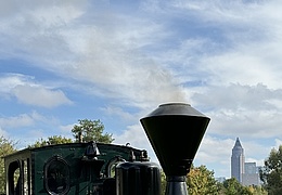 Lampion-Fahrtag  im Frankfurter Feldbahnmuseum