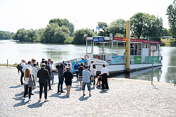 Zukunft der Höchster Mainfähre gesichert