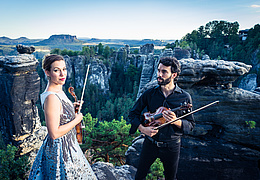 Salonkonzert-Soirée mit The Twiolins im Schlosshotel Kronberg