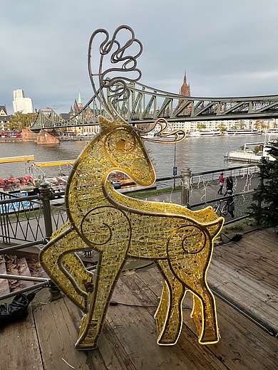 Weihnachtsmarkt am Eisernen Steg - Main Weihnachtszauber