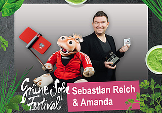 Sebastian Reich & Amanda auf dem Grüne Soße Festival