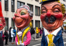 Straßenfastnacht: Neujahrsumzug der Garden