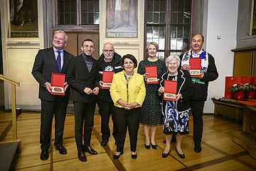 Frankfurt honors voluntary commitment: Five citizens awarded the Citizens' Medal