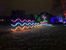 Winterlichter im Palmengarten: Lichterzauber durch stromsparende Technik