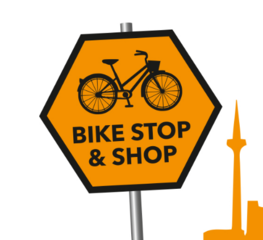 Bike Stop &amp; Shop: Shopping by bike in Nordend