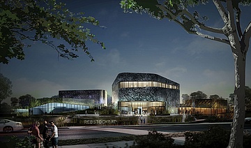 Wettbewerb zum Neubau des Rebstockbads – So soll das neue Rebstockbad aussehen