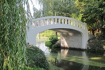 Construction work in the Höchster Stadtpark: It's progressing!