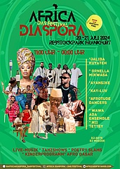 Africa Diaspora - Das Festival: Ein Wochenende voller Kunst, Innovation und Kultur im Rebstockpark Frankfurt