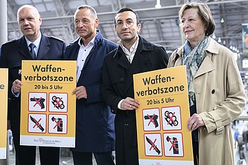 Lord Mayor Josef: Weapons ban zone to be extended around Frankfurt Central Station