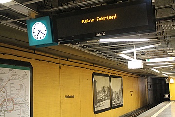 VGF-Baustellen während der Sommerferien