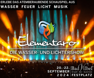 Elementaro – Die spektakulärste Wasser- und Lichtshow des Jahres