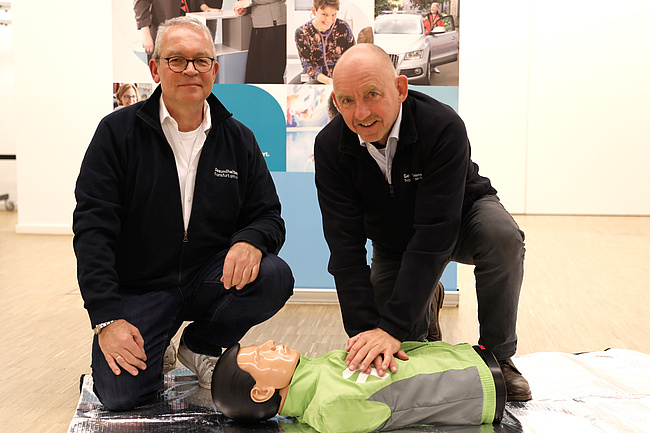 Resuscitation Week in Frankfurt: Saving lives through quick action Health department tours the city with training courses